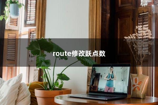 route修改跃点数