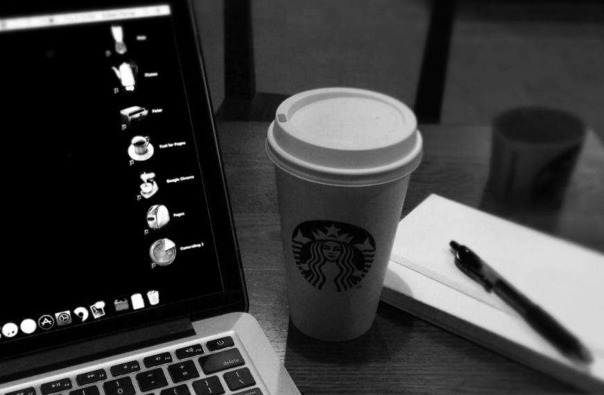 电脑 写作 工作 苹果 咖啡店 咖啡 黑与白 白色 杯子 拿铁 卡布奇诺 小工具 作家 黑色 单色 浓咖啡 放松 牌 咖啡因 macbook pro 设计 热 java