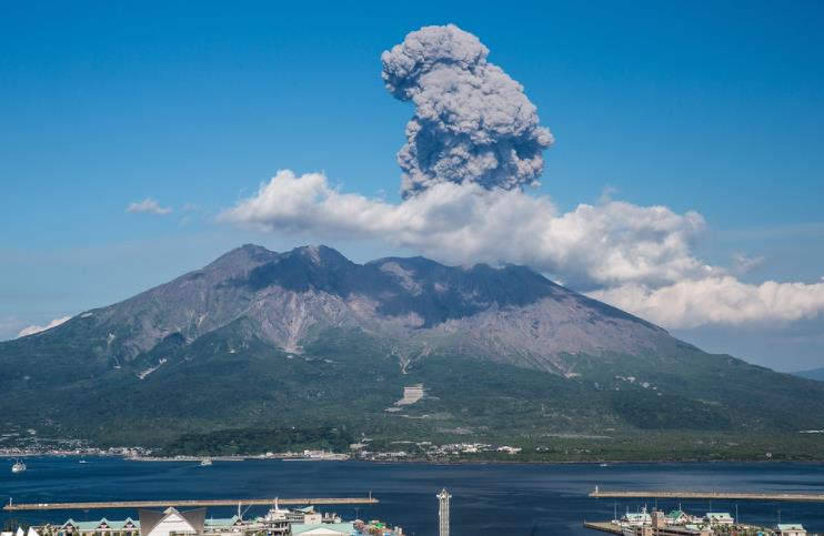 樱岛火山爆发 图片来源：Flickr