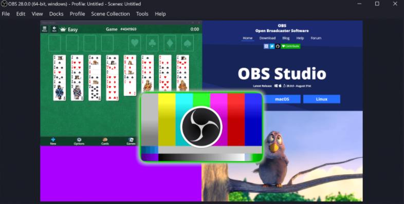 OBS Studio 是一款免费的开源直播软件
