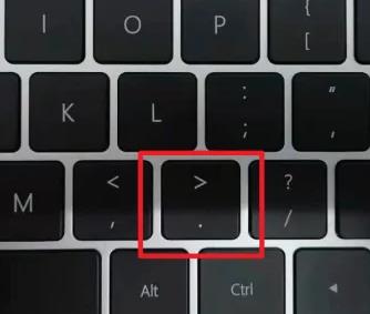 电脑键盘小数点怎么打