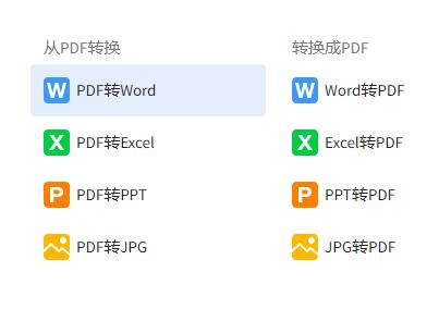 PDF转Word转换器
